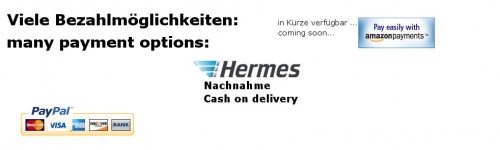 many payment options