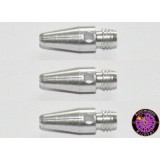 Alu-Schaft mini, 2BA - Silber