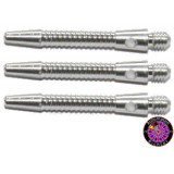 Ali-Shaft with Shark rills, Silver, 2BA