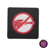 Self Adhesive Badge Logo "Don`t Throw" for Löwen-dart