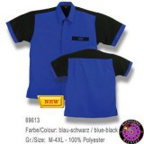 Dartshirt Bulls - Blue / Black Dartshirt Bulls - Blue / Black
