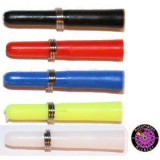Nylon shaft with spring, M3 - short Nylon shaft with spring, M3 - short