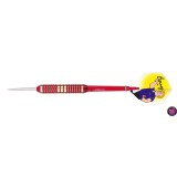 Steel Tip Darts Unicorn - Signature Barney Brass Red