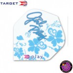 Target Pro 100 Standard Double Sided Design Girl Play - Blue Target Pro 100 Standard Double Sided Design Girl Play - Blue