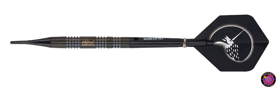 Soft Dartpfeil Set Unicorn - Black Star Raymond van Barneveld