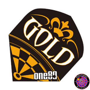 One80  Dart Flight Standard - Gold