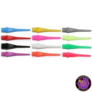 Soft Dartspitze E - Point 2BA, d�nn, 6mm, lang