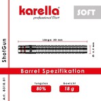 Soft Dartpfeil Karella - ShotGun