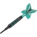 Soft Tip Dart Target - Rob Cross Black