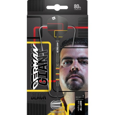 Soft Dartpfeil Set Target - Gabriel Clemens Black