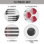 Soft Dartpfeil Set Target - Nathan Aspinall 95k