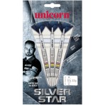 Soft Dartpfeil Unicorn - Silver Star Dimitri van den Bergh