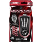 Soft Dartpfeil Set Winmau - Mervyn "The King" King Silber