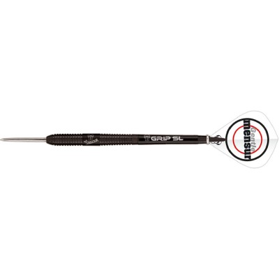 Steel Dartpfeil Set Bulls - Champions Mensur Suljovic Black-Edition