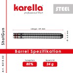 Steel Dartpfeil Karella - ShotGun