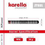 Steel Dartpfeil Karella - HiPower