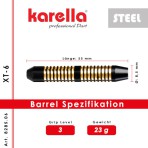 Steel Dartpfeil Karella - XT-6