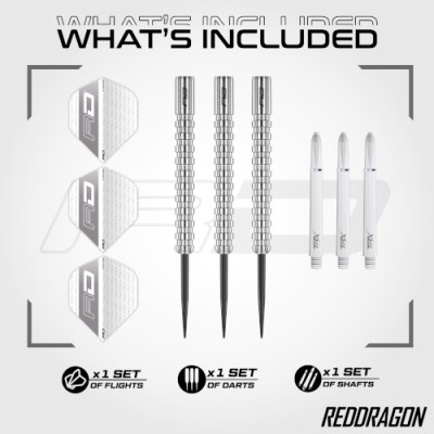 Steel Dartpfeil Set Red Dragon - Javelin