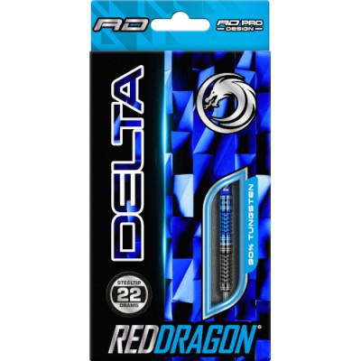 Steel Dartpfeil Set Red Dragon - Delta 1