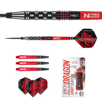 Steel Dartpfeil Set Red Dragon - Jonny Clayton Premier League SE