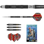 Steel Dartpfeil Set Red Dragon - Peter Wright Snakebite SE Double World Champion Black