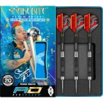 Steel Tip Dart Red Dragon - Peter Wright Snakebite SE Double World Champion Black