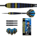 Steel Dartpfeil Set Red Dragon - Luke Humphries World Champion Brass