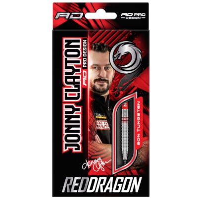 Steel Dartpfeil Set Red Dragon - Jonny Clayton Original 2.0