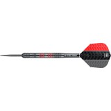 Steel Dartpfeil Set Target - Vapor 8 rot