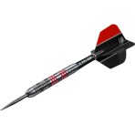 Steel Dartpfeil Set Target - Vapor 8 rot