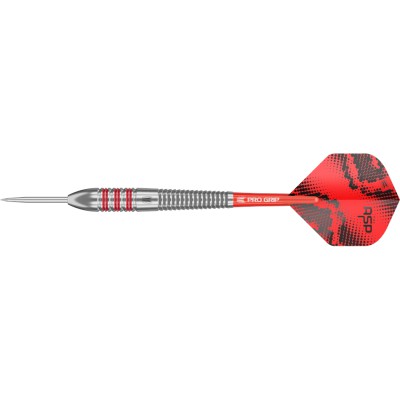 Steel Dartpfeil Set Target - Nathan Aspinall Messing