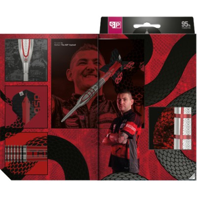 Steel Dartpfeil Set Target - Nathan Aspinall G2 SP