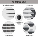 Steel Dartpfeil Set Target - Nathan Aspinall Echo SP