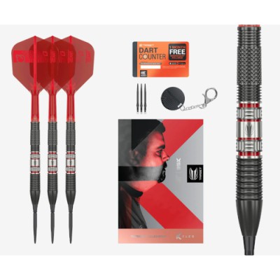 Steel Dartpfeil Set Target - Gabriel Clemens 95K SP