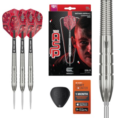 Steel Dartpfeil Set Target - Nathan Aspinall G1 SP
