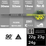 Steel Dartpfeil Set Target - Luke Littler Fallout Steel Dartpfeil Set Target - Luke Littler Fallout