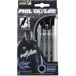 Steeltip Dart Target - Phil Taylor Power 8Zero Black Titanium