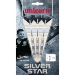 Steel Dartpfeil Unicorn - Silver Star Gary Anderson