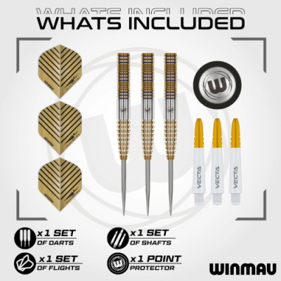 Steel Dartpfeil Set Winmau - Daryl Gurney Signature