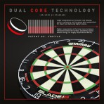 Dartboard Bristle Winmau Blade 6 Dual Core