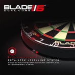 Dartboard Bristle Winmau Blade 6 Dual Core