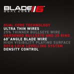Dartboard Bristle Winmau Blade 6 Dual Core
