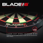 Dartboard Bristle Winmau Blade 6 Triple Core Carbon