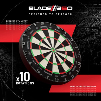 Dartboard Bristle Winmau Blade 6 Triple Core 360