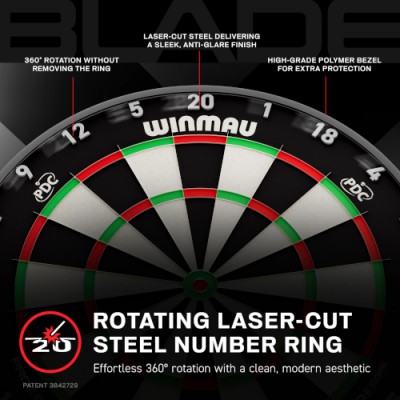 Dartboard Bristle Winmau Blade X ProCore