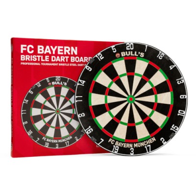 Dartboard Bristle Bull`s Focus II FC Bayern München