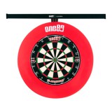 Bull's Dart Lightning LED PU Surround (Red) | Dartboard Wall Guard Dart Ring