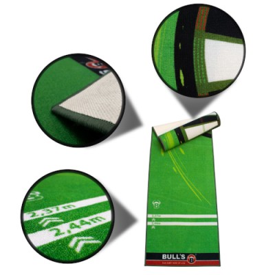 Dart Mat Bulls Carpet Mat 120 - green