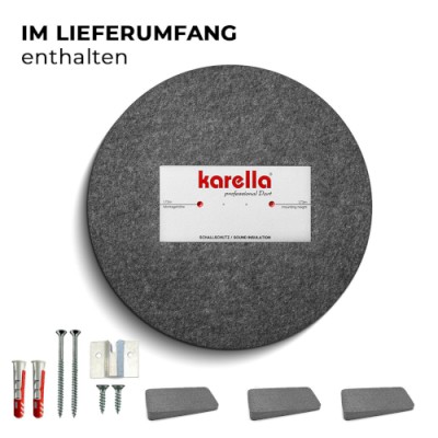 Dartboard Sound Insulaion Karella Compact di 45cm