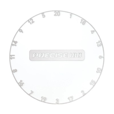 Precise180 Zahlenring OnePiece - Gunmetal